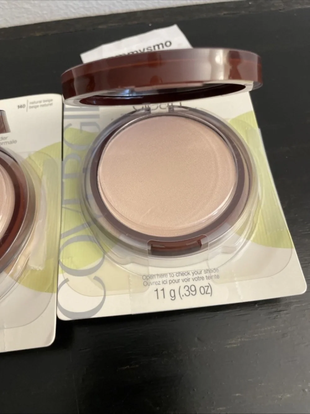 CoverGirl Clean Pressed Powder 140 Natural Beige 0.39 oz., x2 SEE DESCRIPTION